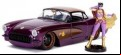 DC Bombshells - Batgirl 1957 Chevy Corvette 1:24 Scale Hollywood Rides Diecast Vehicle (Model Car)