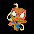 Marvel Comics - Spider-Man Gingerbread Pop! Enamel Pin (Pop! Vinyl Pin)