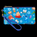 Lilo And Stitch - Camping Cuties All-Over-Print Nylon (Loungefly Wristlet)