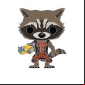 Guardians Of The Galaxy: Vol. 2 - Rocket Raccoon 4" Pop! Enamel Pin (Pop! Vinyl Pin)