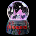How To Train Your Dragon - Toothless And Light Fury Light-Up Snowglobe