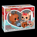 Rudolph - Rudolph And Clarice 2-Pack Keychain (Pop! Vinyl)