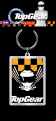 Top Gear - Yellow And Black Keyring (Keychain)