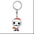 The Nightmare Before Christmas - Santa Jack With Jack-O-Lantern Keychain (Pop! Vinyl)