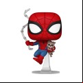 Marvel Comics - Spiderman With "Sandwich The Dog" (Pop! Vinyl)